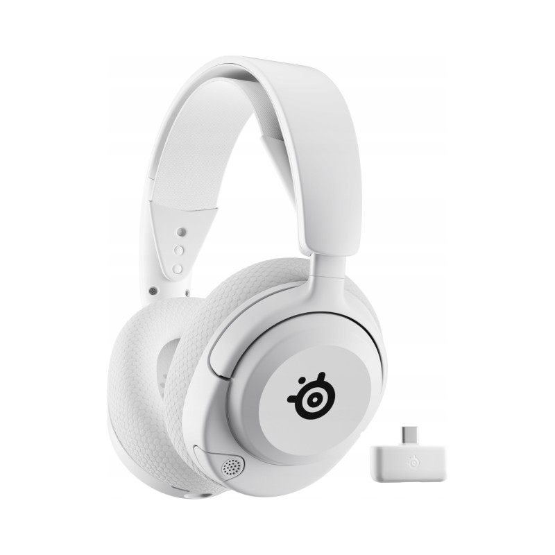 Outlet Słuchawki SteelSeries Arctis Nova 5 białe nauszne bezprzewodowe
