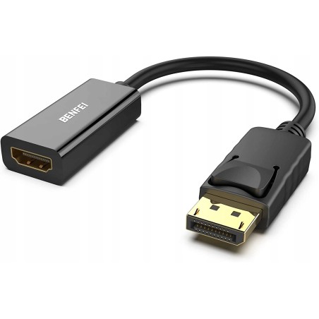 Outlet PRZEJŚCIÓWKA KONWERTER DISPLAYPORT NA HDMI FULL HD