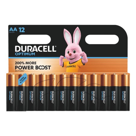 Outlet Bateria alkaliczna Duracell Optimum AA 12 szt. 200% więcej Power
