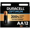 Outlet Bateria alkaliczna Duracell Optimum AA 12 szt. 200% więcej Power