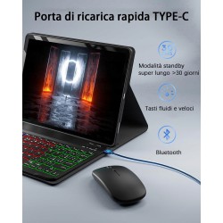 Outlet Etui z klawiaturą i myszką do Xiaomi Pad 7/8 11,2"