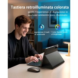 Outlet Etui z klawiaturą i myszką do Xiaomi Pad 7/8 11,2"