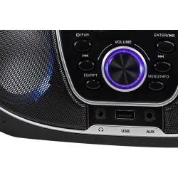 Outlet Radioodtwarzacz Trevi CMP 588 DAB boombox CD MP3 Bluetooth USB LED