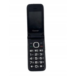 USZKODZONY Funker C200 Comfort 4G telefon komórkowy 4G Volte z klapką