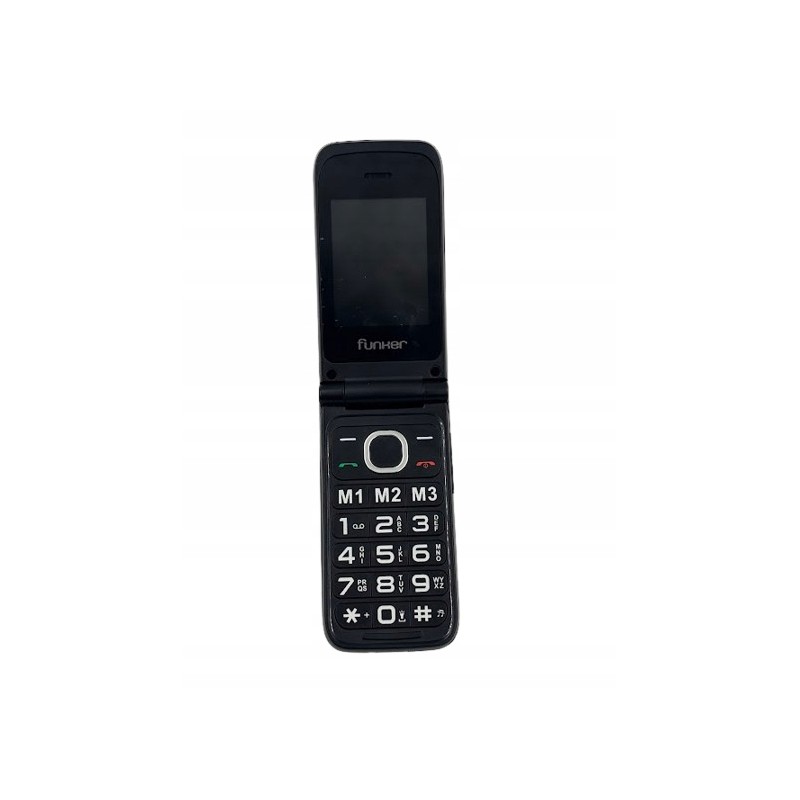 USZKODZONY Funker C200 Comfort 4G telefon komórkowy 4G Volte z klapką