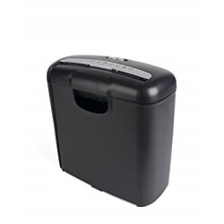 Outlet Pavo 8008506 Niszczarka do dokumentów 10 l, max 6 kartek A4, czarna