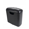 Outlet Pavo 8008506 Niszczarka do dokumentów 10 l, max 6 kartek A4, czarna