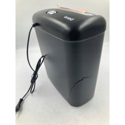 Outlet Pavo 8008506 Niszczarka do dokumentów 10 l, max 6 kartek A4, czarna