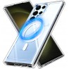 Outlet Ivoler przezroczyste etui pancerne MagSafe do Samsung Galaxy S23