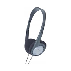 Outlet Słuchawki nauszne Panasonic RP-HT090 z regulacją dzwięku jack 3,5mm