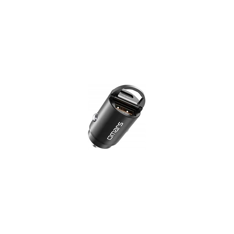 Outlet Ładowarka samochodowa Omars USB C 33W+USB A 30W z szybkim ładowaniem