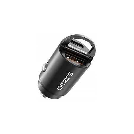 Outlet Ładowarka samochodowa Omars USB C 33W+USB A 30W z szybkim ładowaniem