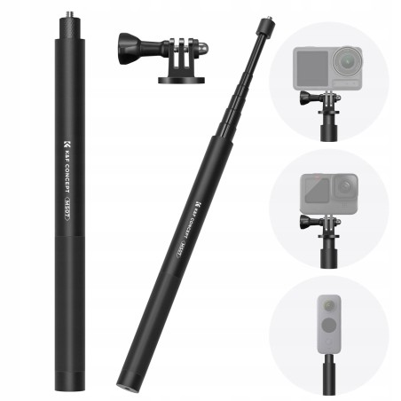 Outlet K&F CONCEPT MS07 Statyw Kij do selfie 153 cm do GoPro