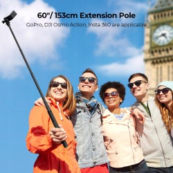 Outlet K&F CONCEPT MS07 Statyw Kij do selfie 153 cm do GoPro