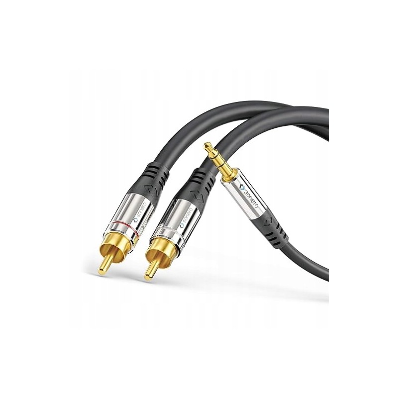 Outlet Kabel Sonero EPAD-2PC-PK-BL jack - 2x cinch 15 m