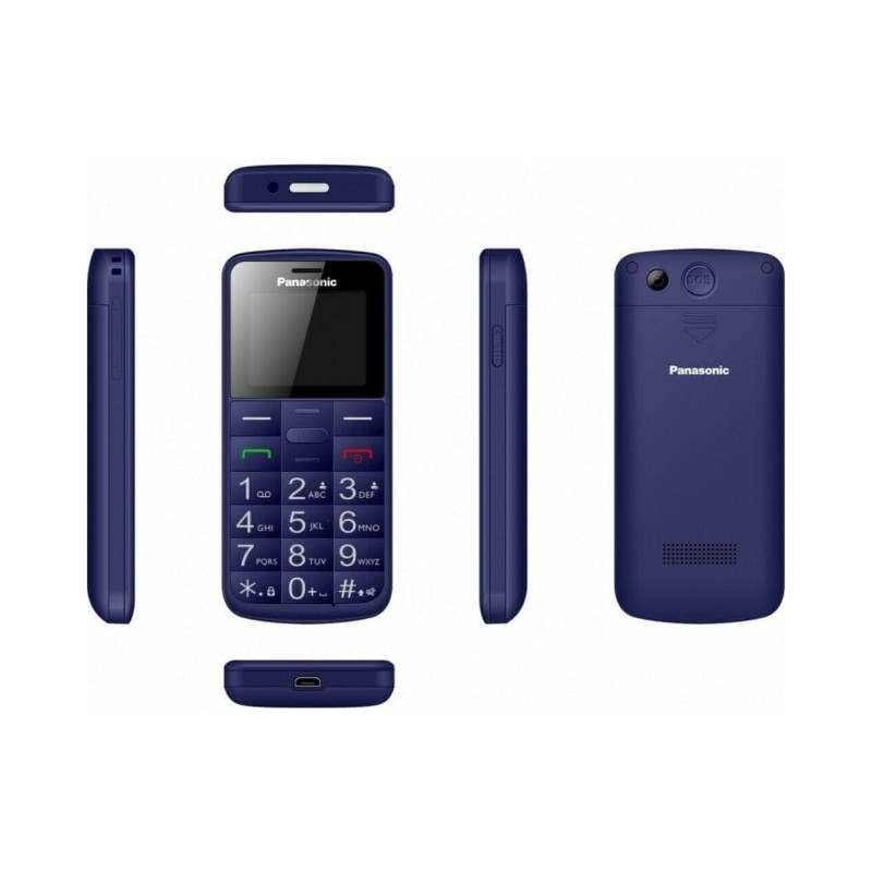 Outlet Telefon komórkowy Panasonic KX-TU110 512 MB / 32 MB niebieski