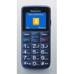 Outlet Telefon komórkowy Panasonic KX-TU110 512 MB / 32 MB niebieski