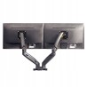 Outlet Uchwyt do dwóch monitorów Ergosolid F160B 17-27" gamingowych 18 kg