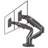 Outlet Uchwyt do dwóch monitorów Ergosolid F160B 17-27" gamingowych 18 kg