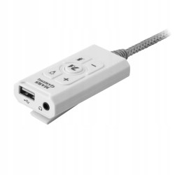 Outlet Mars Gaming MSC2W Zewnętrzna karta dźwiękowa USB 7.1 PS5 PS4 PC MAC