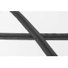 Outlet IPEA Zamek błyskawiczny 10m nylon + 22 metalowe suwaki 30mm czarny