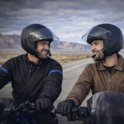 Outlet yefix Słuchawki Bluetooth do kasku motocyklowego ultracienkie czarne