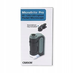 Outlet Carson MM-350 MicroBrite Pro mikroskop LED do smartfona 60x-120x
