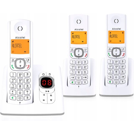 Outlet Alcatel F530 Voice Trio bezprzewodowy telefon DECT sekretarka