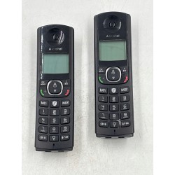 Outlet Alcatel F530 Duet telefon bezprzewodowy DECT głośnomówiący czarny
