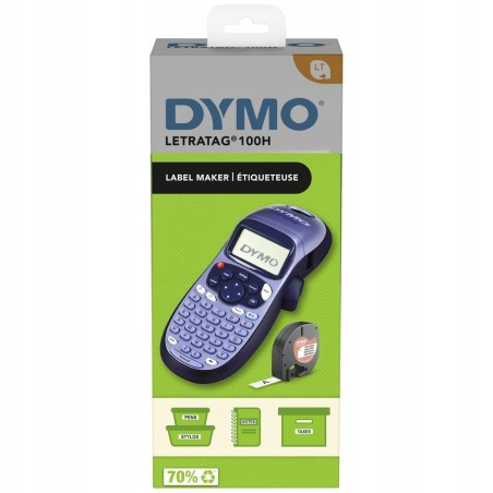USZKODZONY Drukarka etykiet Dymo LetraTag 100H 7 mm/sek