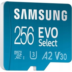 Outlet Samsung EVO Select (2024) karta microSD 256GB + adapter SD 160 MB/s