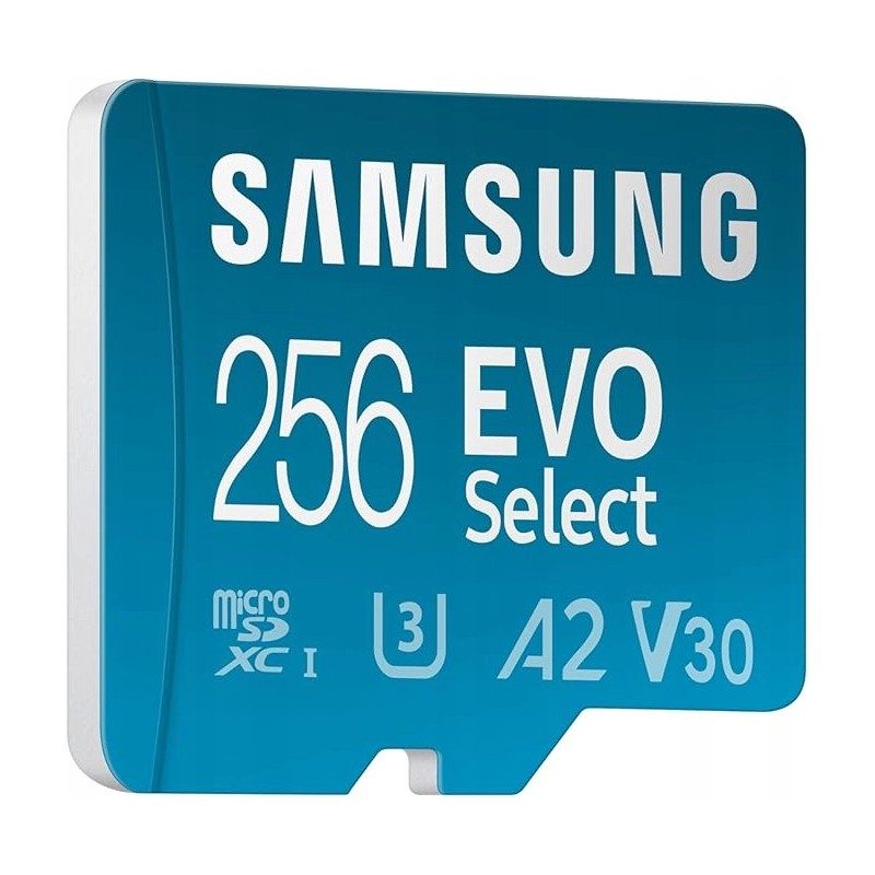 Outlet Samsung EVO Select (2024) karta microSD 256GB + adapter SD 160 MB/s