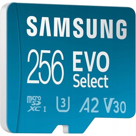 Outlet Samsung EVO Select (2024) karta microSD 256GB + adapter SD 160 MB/s
