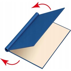 Outlet VELOFLEX 4944080 segregator A4 skórzany czarny, max. 150 arkuszy