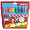 Outlet Flamastry Power 18 etui STABILO