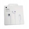 Outlet Słuchawki przewodowe douszne Apple EarPods Lightning białe