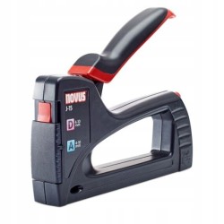 Outlet NOVUS J-15 zszywacz ręczny ABS plastik, zszywki A/D 4-10mm czarny
