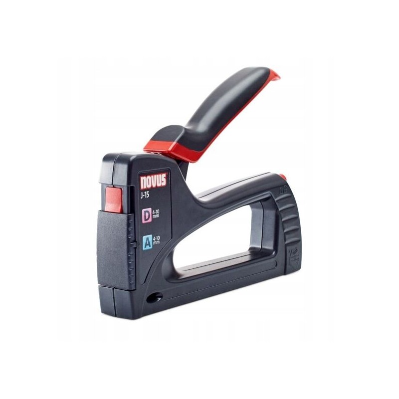 Outlet NOVUS J-15 zszywacz ręczny ABS plastik, zszywki A/D 4-10mm czarny
