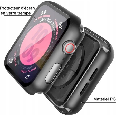 Szkło hartowane zgodne z Apple Watch Serie 6 Se Series 5 Series 4 44mm