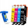 Outlet Tusze Clywenss 924 do HP OfficeJet Pro 8122e zamiennik 4 szt. OPIS