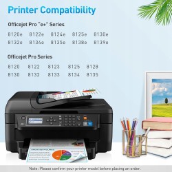 Outlet Tusze Clywenss 924 do HP OfficeJet Pro 8122e zamiennik 4 szt. OPIS