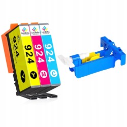 Outlet Tusze Clywenss 924 do HP OfficeJet Pro 8122e zamiennik 4 szt. OPIS