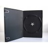 Outlet Pudełka DVD x1 na płyty 14 mm standard czarne 10 sztuk