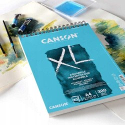 Outlet Canson xl Album spiralny akwarelowy A4 do farb wodnych 300g/m2 30