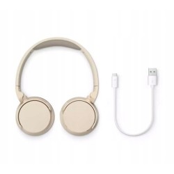 Outlet Słuchawki bezprzewodowe nauszne Philips TAH3209 do 25h BT 5.3 112 dB