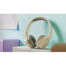 Outlet Słuchawki bezprzewodowe nauszne Philips TAH3209 do 25h BT 5.3 112 dB