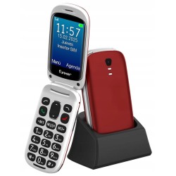 Outlet Funker E300 Max Audio 3 4G telefon komórkowy z klapką czerwony