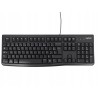 Outlet Klawiatura membranowa Logitech K120 Corded Keyboard AZERTY czarna
