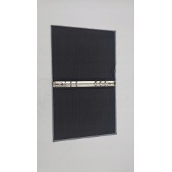 Outlet Estetyczny segregator A5 lniany twardy planer 2 szt. szary z logiem