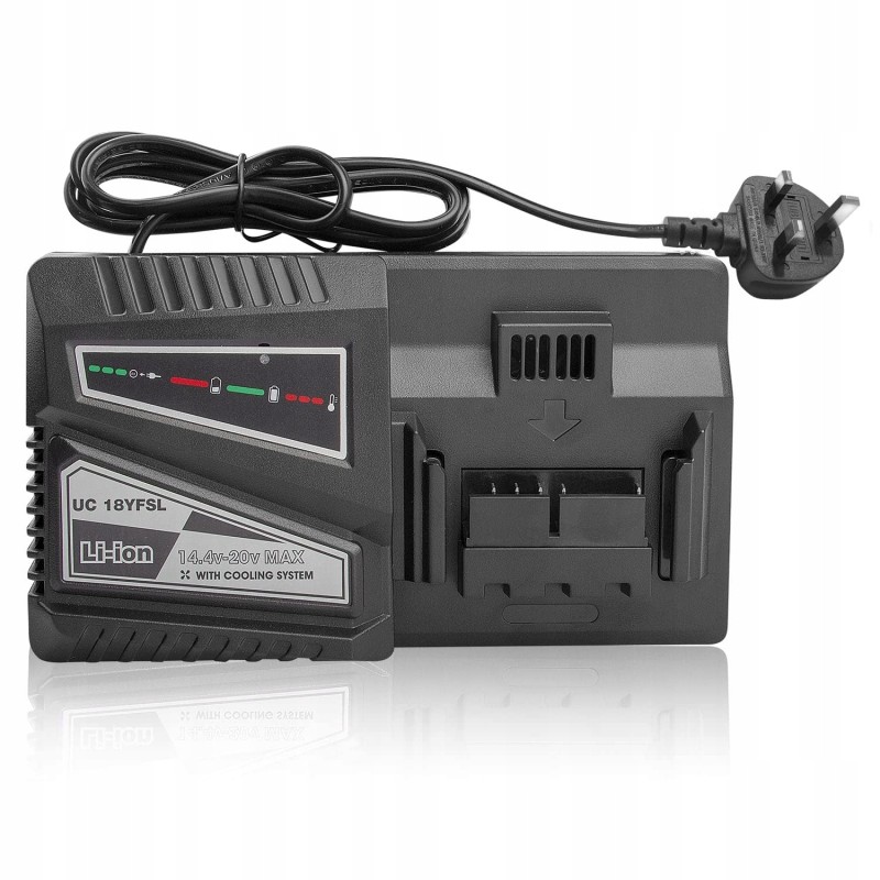 Outlet LabTEC Ładowarka akumulatorów litowo-jonowych 14,4 V - 18 V UK